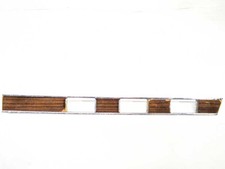 72-80 Mercedes R107 450sl 450slc Center Dash Wood Chrome Trim Strip Oem