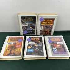 Star Wars Audio Adventures Cassette Lot 5 Tapes Sci-Fi Book Series Anthony Heald