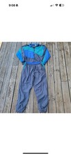 Vintage Nike Windbreaker Track Suit Sz XL Green Blue Charcoal