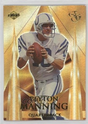2000 Collector's Edge Graded Golden Edge 1683/2000 Peyton Manning #GE17 HOF 0o1