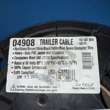 Heavy Duty 14 Gauge 7 Way Conductor Wire Rv Trailer Cable Cord 100east Penn
