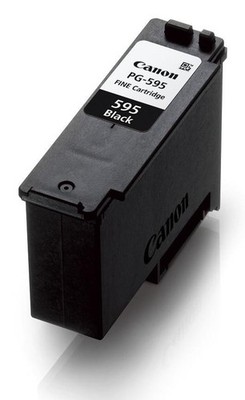 Canon PG-595 Genuine Printer Ink Cartridge   Schwarz, 180 Seiten