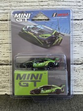 Mini GT Lamborghini Huracan GT3 EVO2 #78 Forte Racing 2024 IMSA #1062 1/64