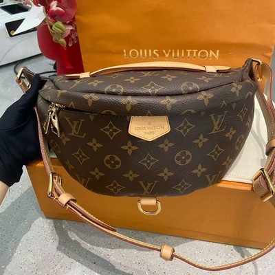 Louis Vuitton ボディバッグ ブラウン LV Louis Vuitton Bum Bag Brown Monogram Canvas, Bumbag, Belt Bag