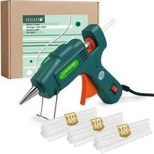 Hot Glue Gun with 30 Glue Sticks, Fast Preheating Hot Melt Gun, Mini Glue Gun  0.60 per gallon