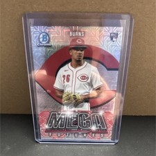 2026 Bowman Chase Burns Cincinnati Reds Mega Futures Mojo Refractor Rookie 