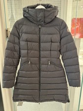Moncler Flamme Giubbotto Jacket Size 2 Authentic Charcoal Gray