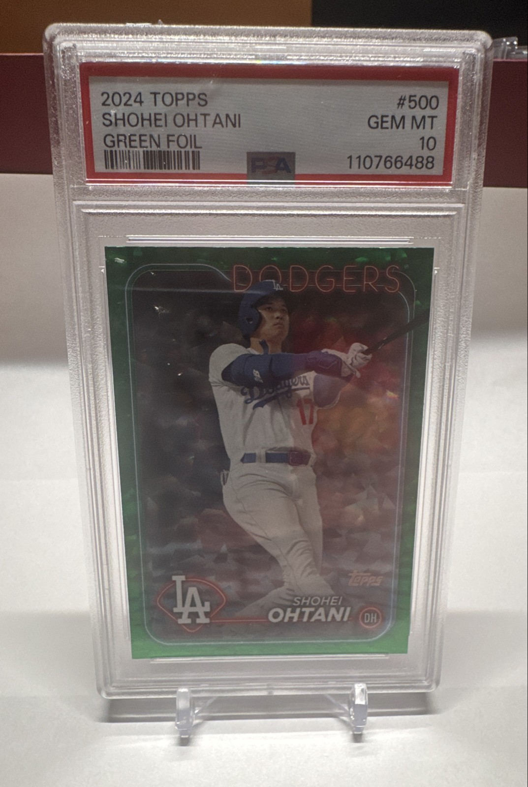 2024 Topps Series 2 - Shohei Ohtani #500 Green Foil /499