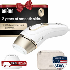 Braun IPL5137 Silk Expert Pro 5 IPL Hair Removal System 2 Caps Free Shipping