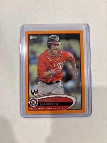 2012 Topps Update Bryce Harper Orange /210 #US183 Rare!!