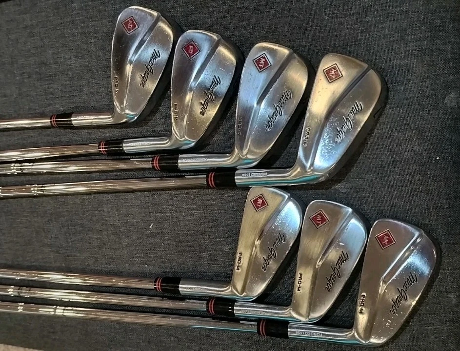 MacGregor MT-Pro M Set• Forged Irons 3-PW(no 6) TT S300 steel + hyb,3W graph• RH - Image 3 of 4