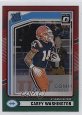 2024 Donruss Rated Rookie Optic Preview Red & Green Prizm Casey Washington 0c4