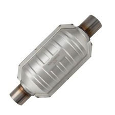 2 1pc Catalytic Converter Fit For 2 Inch Inletoutlet Universalautomotive