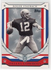 2008 Topps NFL Honor Roll #HR-RS Roger Staubach Dallas Cowboys