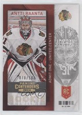 2013-14 Panini Playoff Contenders Rookie Gold 70/100 Antti Raanta #134 07l3