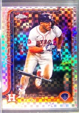 2025 Topps Chrome Pedro Leon X Fractors RC #97 Astros