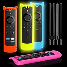 4 Pack TV Stick Remote Cover Compatible with Alexa Voice Remote 4k/Max/Lite 3...