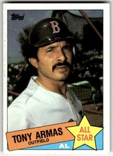 1985 Topps #707 Tony Armas Boston Red Sox Baseball All Star
