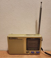 Vintage Bell Howell FM/MW/SW 9 Band World Receiver Shortwave Portable Radio