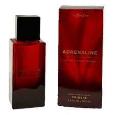 Bath Body Works ADRENALINE Men's Collection Eau de Cologne 3.4 fl oz.