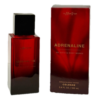 Bath & Body Works ADRENALINE Men's Collection Eau de Cologne 3.4 fl oz.