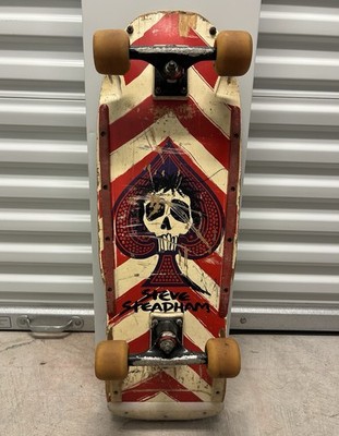 POWELL PERALTA Steve Steadham Vintage 80s Skateboard Deck Bones Brigade Hawk