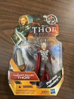 NEW HAMMER SMASH THOR THE MIGHTY AVENGER MARVEL MCU MOVIE FIGURE HASBRO H8