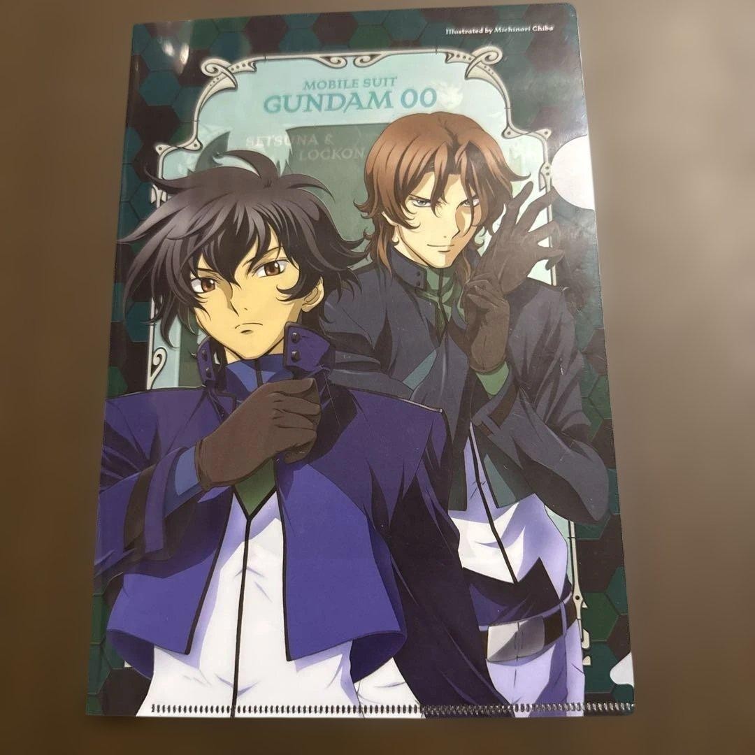 Mobile Suit Gundam 00 Lockon Bonus Clear File 2008 Rare Unus