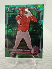 2025 Bowman Sapphire Edition - Chrome Prospects Lucas Ramirez #BCP-135 Green /99