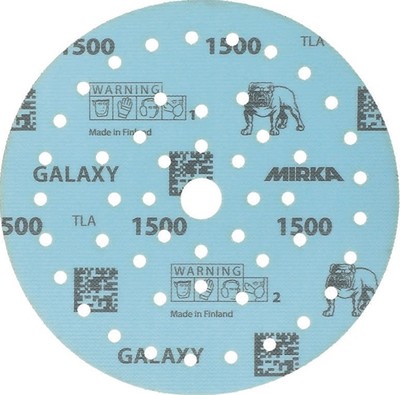 50er PACK(Stk) MIRKA FY6M105094 Haftschleifscheibe GALAXY Grip Multifit 150 mm K