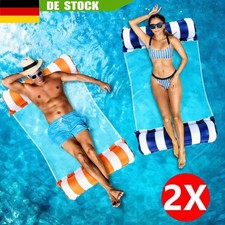 2x Wasserliege Float Wasserhängematte Luftma...