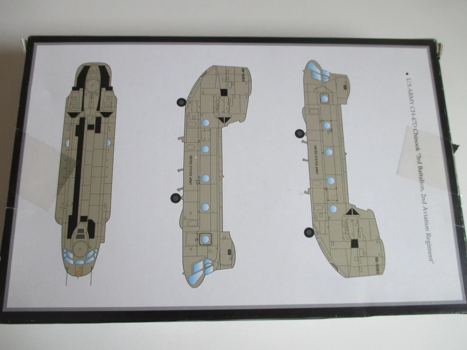 1/144 Kit Ace Corporation : BOEING CH-47D Chinook - Photo 2/3