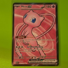 Pokemon TCG Mew ex 193/165 Scarlatto e Viola 151 Ultra Raro Holo ENG