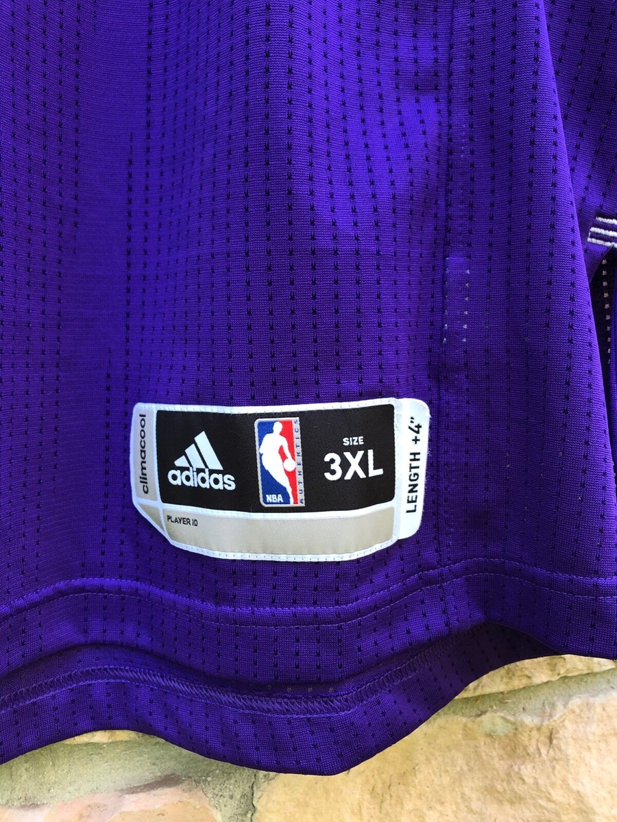 NBA　カズンズ　#15　キングス　ジャージ　パープル　XXXL　ビッグサイズ DeMarcus Cousins Sacramento Kings Adidas Pro Cut Authentic