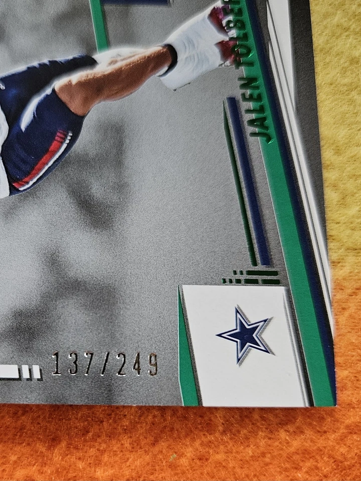 50% OFF 2022 Prestige Green Foil Jalen Tolbert RC #321 Xtra Points # 137/249  - Image 3 of 3