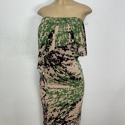 Glam Multicolor Knit Off The Shoulder Bodycon Dress Womens Size S Casual  Stretch | eBay