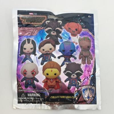 Marvel Guardians of the Galaxy : Volume 3 Figural 3D Bag Clip - YOU CHOOSE!