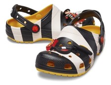 Crocs X McDonald's Hamburglar Classic Clog Men's Size 10 Women's Size 12 New