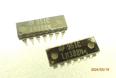 National Semiconductor LM388N 14-Pin Unit - Original UK Stock MPN LM388