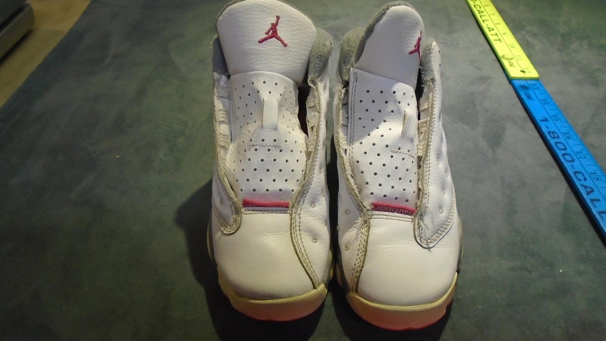 Air Jordan 13 ホワイト/ゴールド/ピンク Jordan 13 GS 'Stealth Pink' - Air Jordan - 439358 101