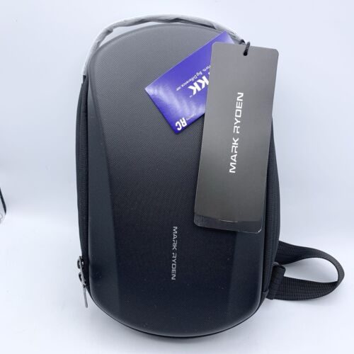 NWT MARK RYDEN Crossbody Shoulder Bag Backpack USB Charging Port NEW Black