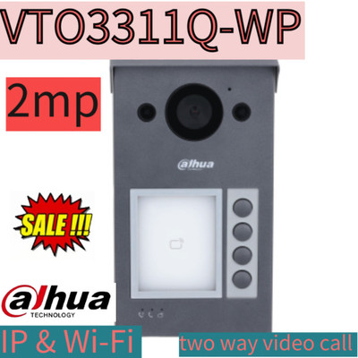 Dahua VTO3311Q-WP IP PoE Villa Door Station Video Intercom WiFi 2-Way Talk CA