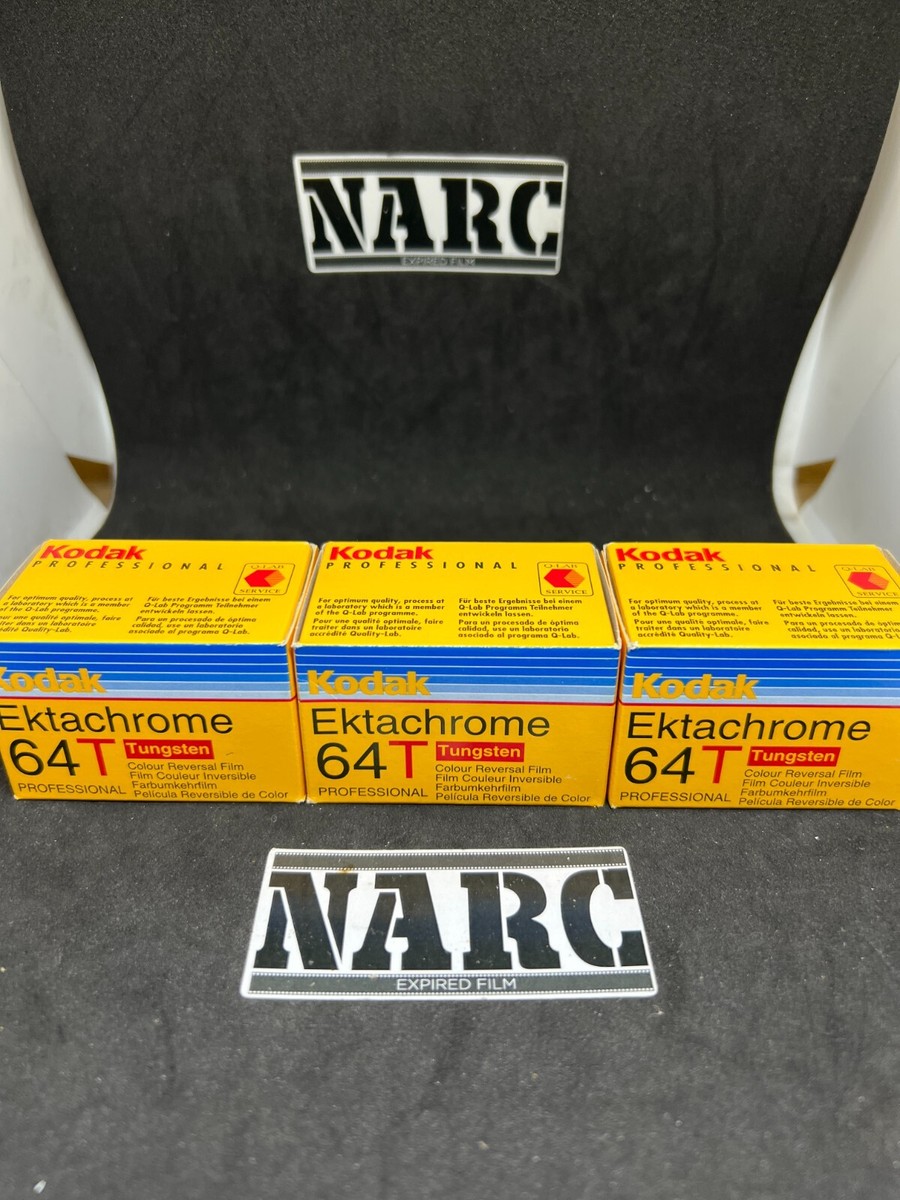 Kodak Ektachrome 64t Professional 35mm expired film auction for films