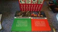 2 Bücher  Wunder der Natur  Land der Fantasie  Wald Disney  Kartonschuber 