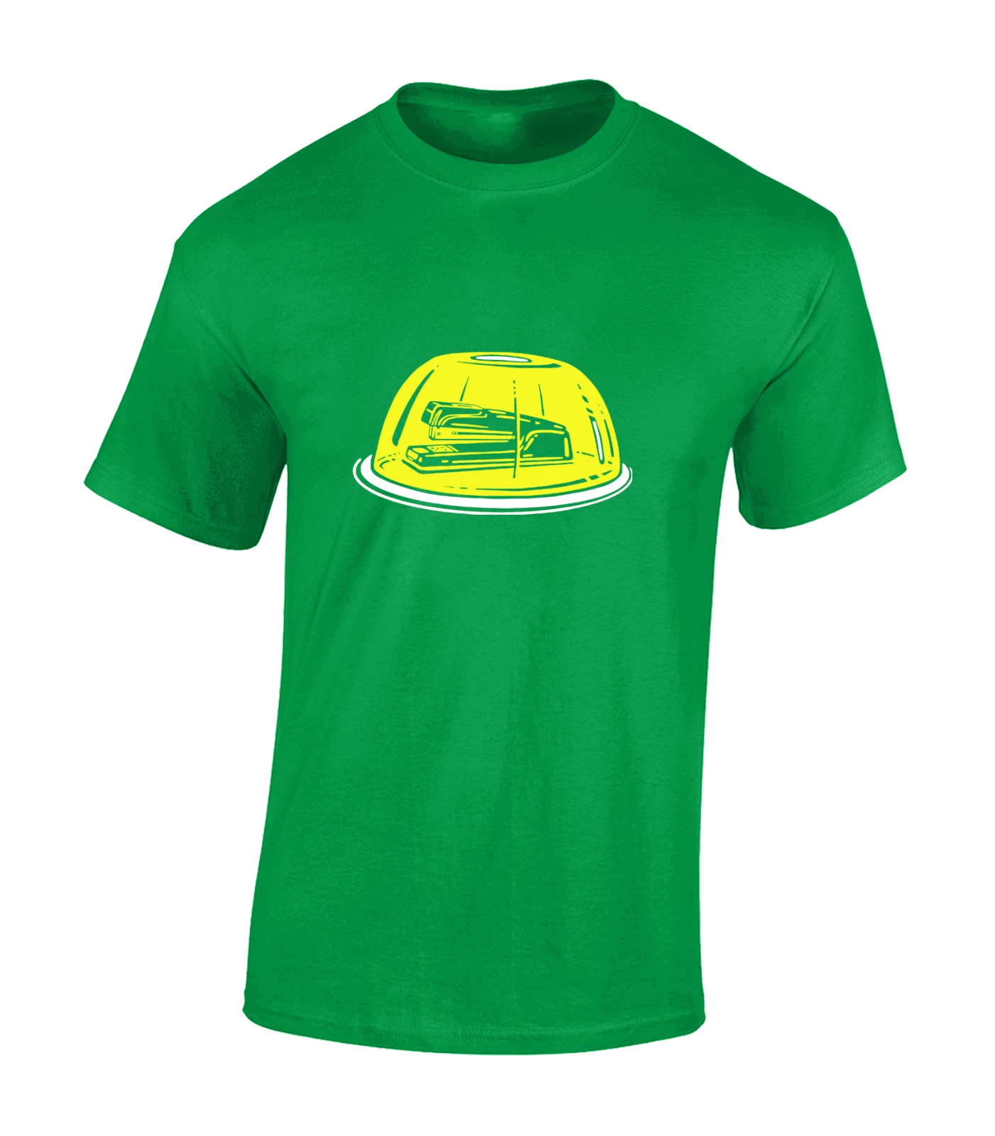 Stapler In Jelly Funny Classic Comedy Joke Prank Unisex T-Shirt-image