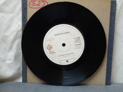 Rickie Lee Jones:  Chuck E's In Love   EX+  UK  1979  7''