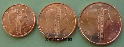 Niederlande 1+2+5 Euro Cent Münzen Euromünzen coins moedas Jahr nach Wahl - Bild 1 von 2