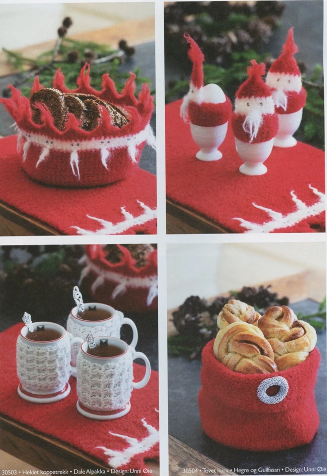 Julestrikk - Dalegarn Nr. 305 - Dale of Norway Christmas Knitting Pattern Book - Image 2 of 4