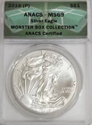 2016 (P) MS69 Silver Eagle ANACS
