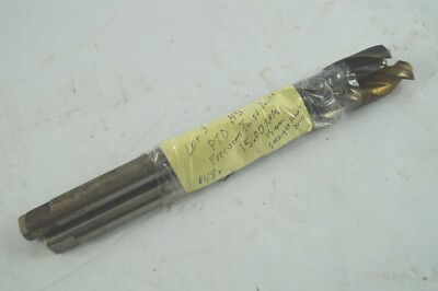 LOT (3) PTD Precision Twist Drill 15 mm HS Straight Shank Bit Drill E151